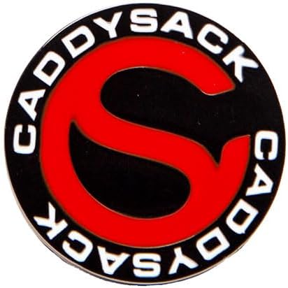 CADDYSACK® Golf Ball Marker Set of 4 in Gift Box with Foam Insert - Fun and Unique Golf Gift for Tournaments and Special Occasions
